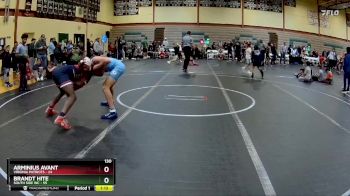 130 lbs Round 2 (10 Team) - Brandt Hite, South Side WC vs Arminius Avant, Virginia Patriots