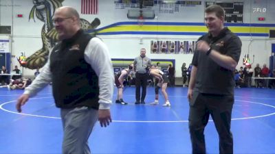 JV-6 lbs Round 3 - Josh Scarborough, Union, LaPorte City vs Danny Dye, Mount Vernon