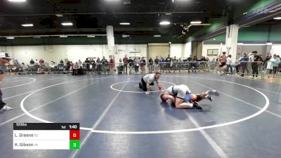 120 lbs Consi Of 128 #2 - Lincoln Greene, SC vs Kyle Gibson, VA