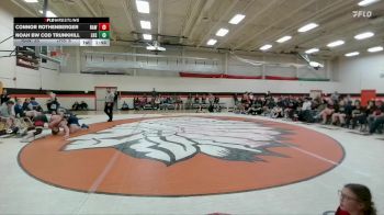 190 lbs Round 4 (6 Team) - Connor Rothenberger, Rawlins vs Noah BW COD Trunkhill, Lovell High School