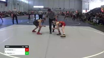 90 lbs Round Of 16 - Evian Garcia, Oakdale vs Riker OHearon, Mat Demon WC