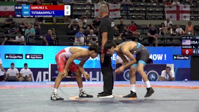 51 kg 1/4 Final - Samuel Sanchez, United States vs Temuri Tutarashvili, Georgia