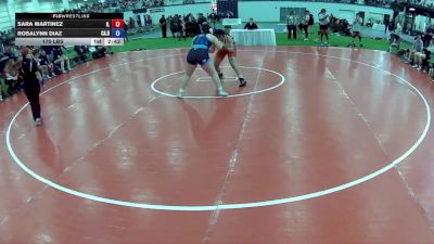 170 lbs Sara Martinez, Illinois vs Rosalynn Diaz, California Blue