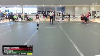 48 lbs Round 4 (6 Team) - Carson Whitmore, Riverheads vs Gary Lloyd, Team Donahoe - Green