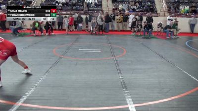 125_B lbs Consi Rd 1 32 #2 - Cruz Melvin, Beth-Center vs Tygan Sherwood, Hughesville