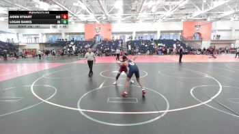 141 lbs Cons. Round 1 - Logan Banks, Utica vs Aiden Stuart, Norwich