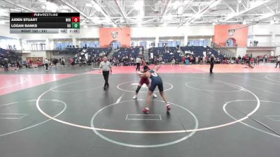 141 lbs Cons. Round 1 - Logan Banks, Utica vs Aiden Stuart, Norwich