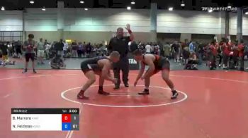 220 lbs Prelims - Branden Marrero, Sheldon Wrestling Academy Training 1 vs Nicholas Feldman, Team Kong United