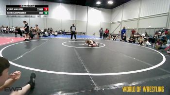 52 lbs Rr Rnd 3 - Kyng Walker, Texas Thunder vs John Carpenter, Best Trained 9U