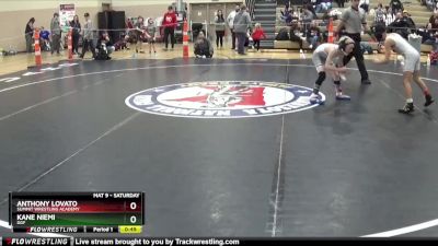 65 lbs Cons. Round 5 - Anthony Lovato, Summit Wrestling Academy vs Kane Niemi, DGF