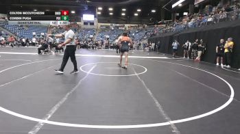 285 lbs Quarterfinal - Colton Mccutcheon, Doane University vs Corbin Puga, Pratt Community College