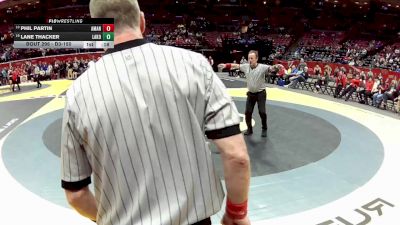 D3-150 lbs Cons. Round 3 - Lane Thacker, Lakota vs Phil Partin, Ak. Manchester