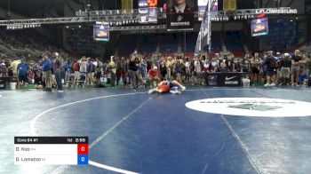 145 lbs Cons 64 #1 - David Koo, Massachusetts vs Dominick Lomazzo, Michigan
