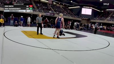 220 lbs Semifinal - Josh Smith, Red Lion vs Ivan Yaltukhovskyi, Lawrence Twp