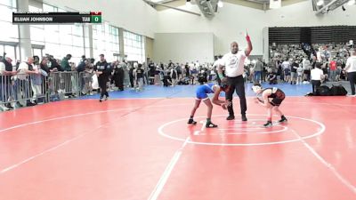 63-M lbs Round Of 32 - Jack Sanders, Mat Assassins vs Elijah Johnson, Teaneck Wrestling