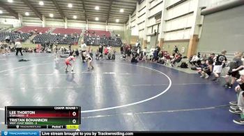 49 lbs Champ Round 1 (16 Team) - TRISTAN BOHANNON, West Coast Riders vs Lee Thorton, Utah Green