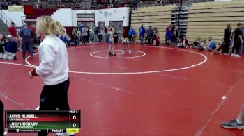 97-110 lbs Round 2 - Jayce Russell, Contenders WA vs Lucy Huckaby, Perry Meridian WC