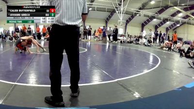 157 B Cons. Semi - Caleb Butterfield, Gannon University vs Jovanni Greco, Ohio Northern Univerity