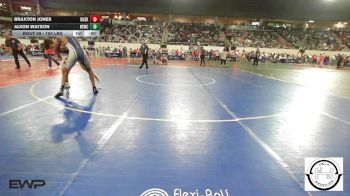 150 lbs Consi Of 16 #1 - Braxton Jones, Husky Wrestling Club vs Jaxon Watson, Newcastle Wrestling