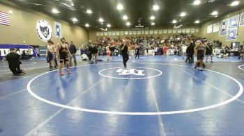 150 lbs Cons. Round 8 - Nicholas A. Yamas, Coalinga High vs Alex Andre, Simi Valley