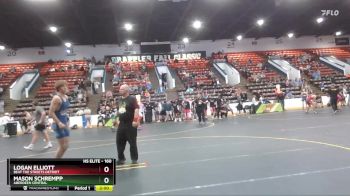 160 lbs Cons. Round 3 - Mason Schrempp, Aberdeen Central vs Logan Elliott, Beat The Streets Detroit