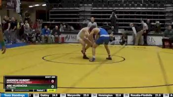 170 lbs Cons. Round 2 - Abe Huaracha, St. Mary`s vs Andrew Hubert, Belleville-Republic County