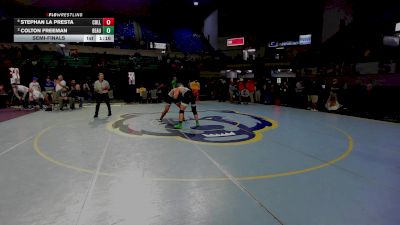 190 lbs Semifinal - Stephan La Presta, Colleton County vs Colton Freeman, Beaufort