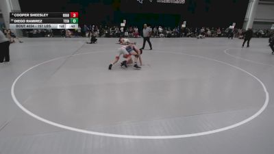 157 lbs Cons. Rd Of 16 - Diego Ramirez, Texas vs Cooper Sheesley, USA Gold