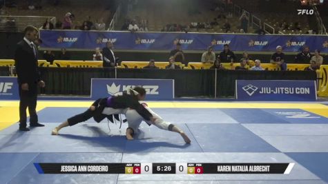 Karen Natalia Albrecht vs Jessica Ann Cordeiro 2026 Pan Jiu Jitsu IBJJF Championship