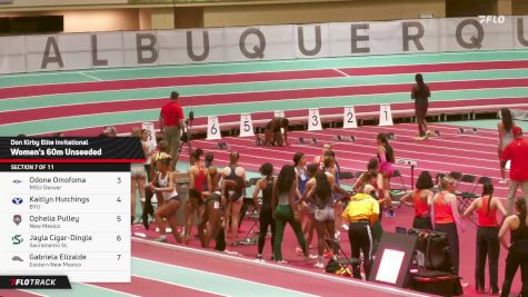 Women's 60m, Prelims 7