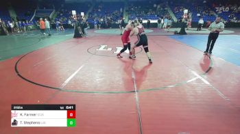 215 lbs Consi Of 32 #1 - Kyle Farmer, Saint John's vs Tristin Stephens, Ludlow