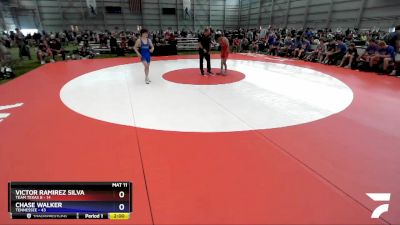 113 lbs Round 1 (16 Team) - Victor Ramirez Silva, Team Texas B vs Chase Walker, Tennessee