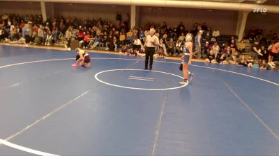 105 lbs Round 3 - Lauren Frihauf, Seward vs Ella Warburton, Minden