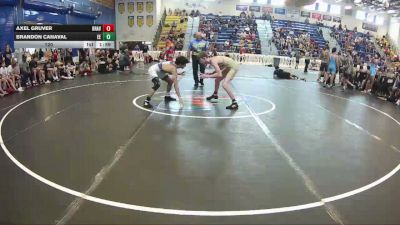 120 lbs Quarters & Wb (16 Team) - Brandon Canaval, Eagle Empire vs Axel Gruver, Braves WC