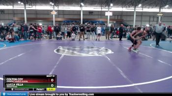 110 lbs Cons. Round 4 - Colton Coy, Kimberly Middle School vs Lucca Villa, Wood River