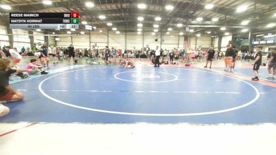90 lbs Round Of 16 - Reese Mamich, Ohio United - MS vs Haydyn Horwat, TDWC Maniacs Grey - MS