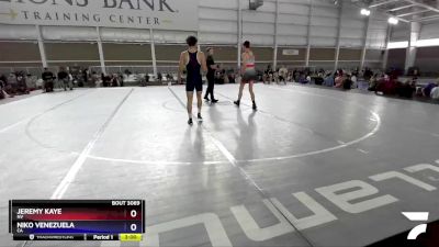 150 lbs Champ. Round 1 - Jeremy Kaye, NV vs Niko Venezuela, CA