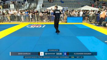 David Gavriliuc vs ALESSANDRO BOGUNOV 2026 UIJJ JUNIOR ITALIAN BJJ OPEN