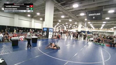 126 lbs Champ. Round 2 - Jayden Mancilla, Utah vs Braxton Smith, New Mexico