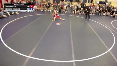 126 lbs Champ. Round 2 - Tru Mahlen, Talon Wrestling Club vs Domenek Williams, Storm