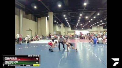 70 lbs 2nd Wrestleback (16 Team) - Kellan Dunn, Gladiator WA vs Connor Roy, Alabama Elite Gold