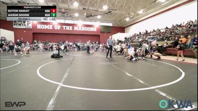 73 lbs Rr Rnd 2 - Sutton Hawley, Keystone Kids Wrestling Club vs Jaxson Goodin, Morrison Takedown Club