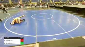 78 lbs Rr Rnd 1 - Ricardo Poolaw, NM Bad Boyz vs Onofre Gonzales Jr., Black Fox Wr Ac