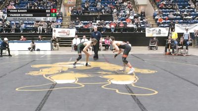 3 - 138 lbs 1st Place Match - Parker Withers, Skyline vs Evan Sanati, Brentsville District