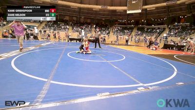 67 lbs Consolation - Kane Griekspoor, Maize Wrestling Club vs Zane Nelson, Owasso Takedown Club