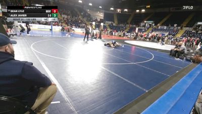 132 lbs Round Of 16 - Jack Lightfoot, Tewksbury vs Matthew Batista, Worcester Tech