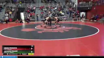 145 lbs 3rd Place Match - Jackson Philipp, Iowa City, Liberty vs Aidan Pennock, Fort Madison