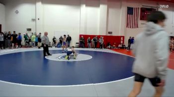 100 lbs Round 3 - Korbyn Woods, Quaker Wrestling Club vs Tyson Worman, Speedway