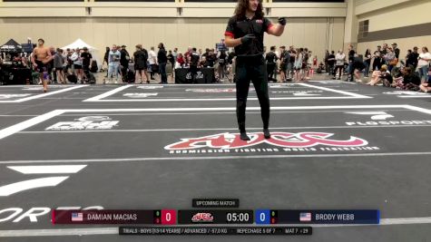 Damian Macias vs Brody Webb 2025 ADCC Orlando Open/Youth Trials