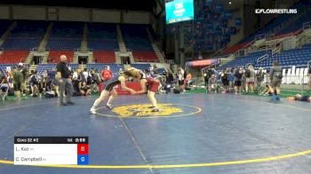 122 lbs Cons 32 #2 - Larissa Kaz, Wisconsin vs Cailin Campbell, Indiana